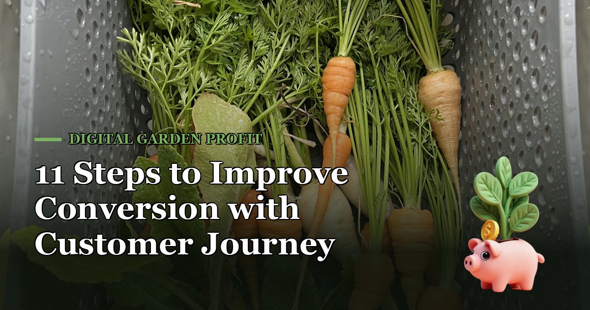 11 Steps to Improve Conversion with Customer Journey Mapping — Digital Garden Profit