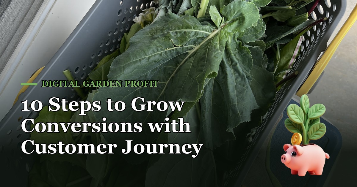 10 Steps to Grow Conversions with Customer Journey Mapping — Digital Garden Profit