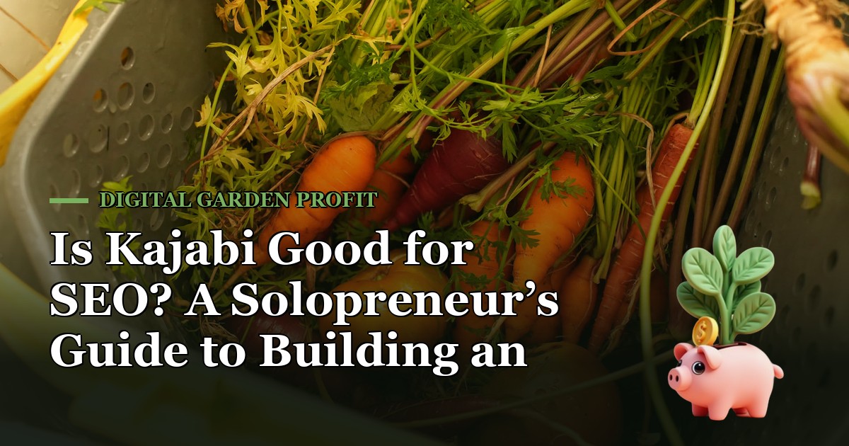 Is Kajabi Good for SEO? A Solopreneur’s Guide to Building an Online Presence — Digital Garden Profit
